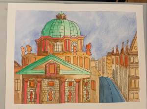 Prague in Watercolor